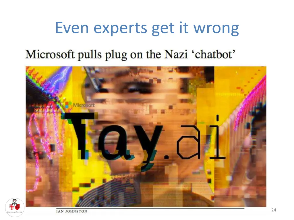 even experts get it wrong