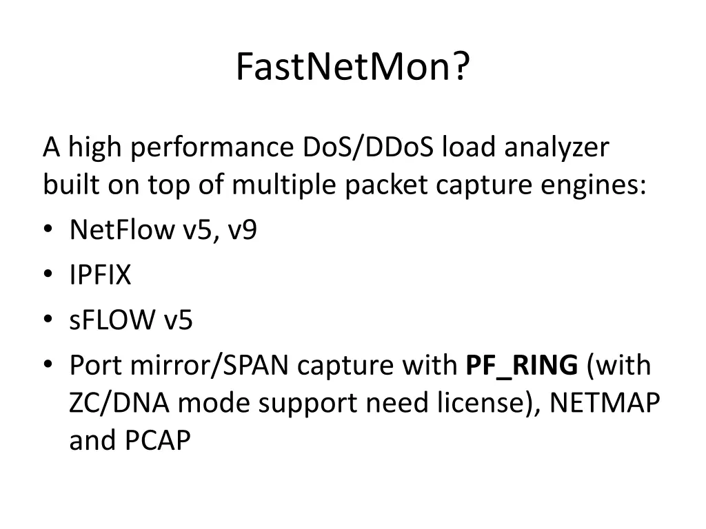 fastnetmon