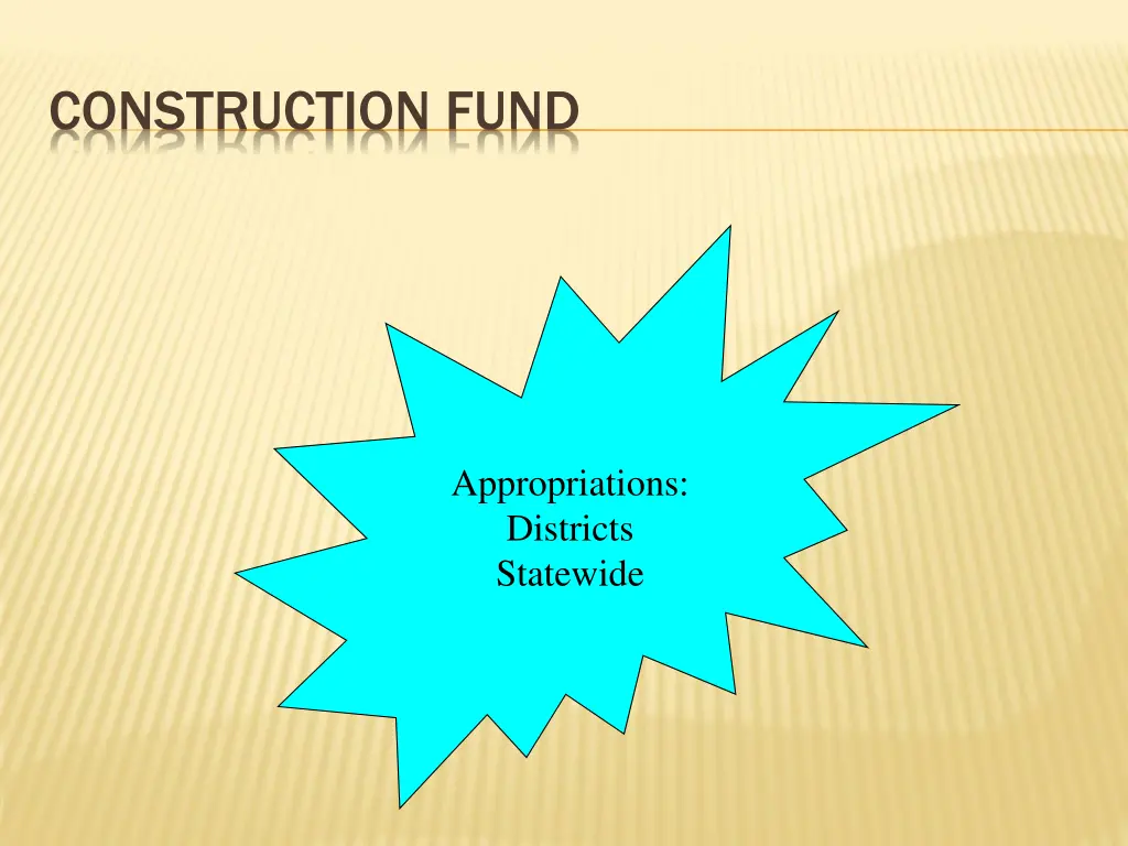 construction fund