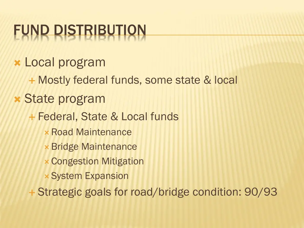 fund distribution