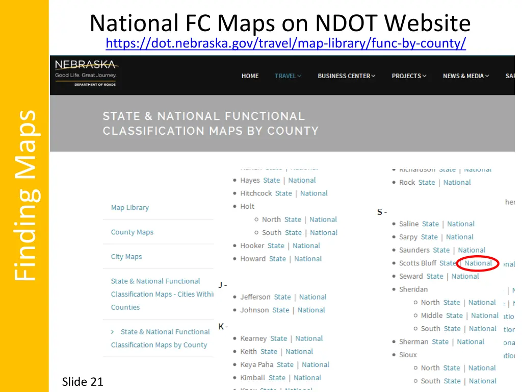 national fc maps on ndot website https 4