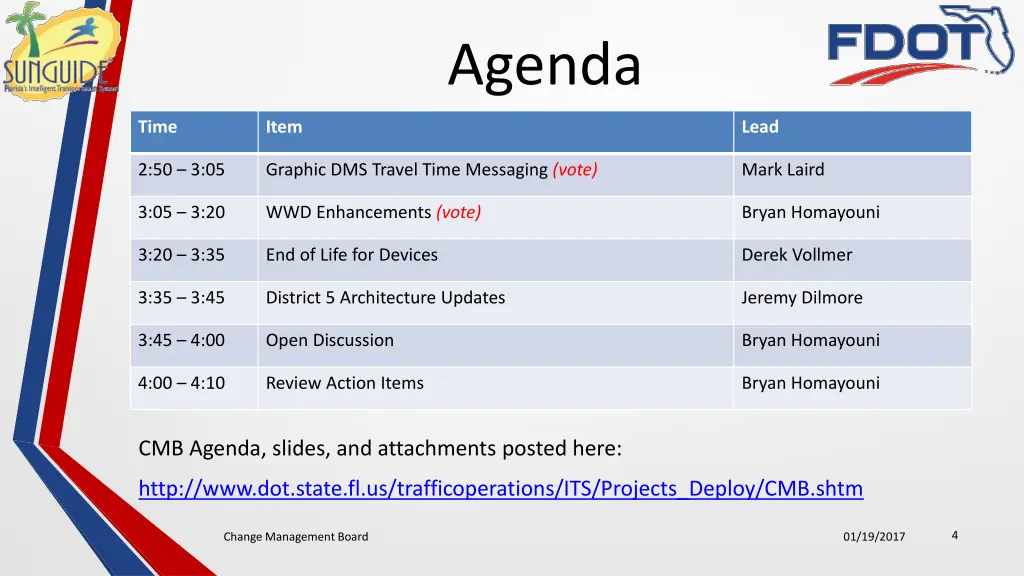 agenda 1