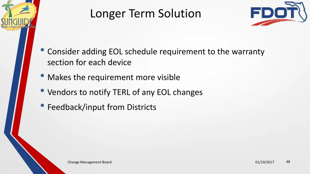 longer term solution