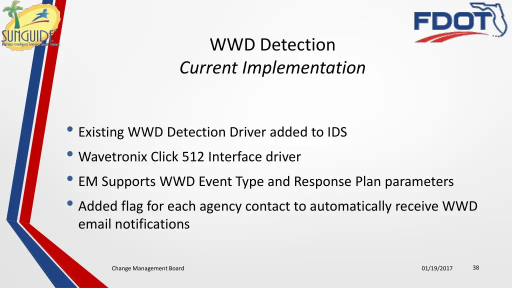 wwd detection current implementation