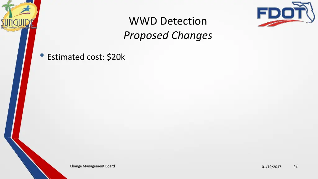 wwd detection proposed changes