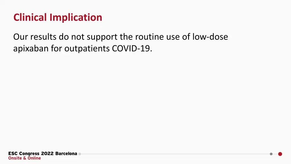 clinical implication