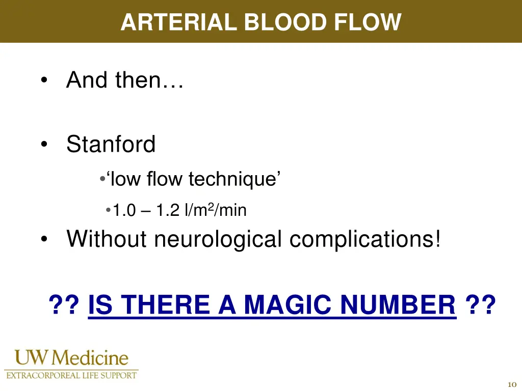 arterial blood flow 2