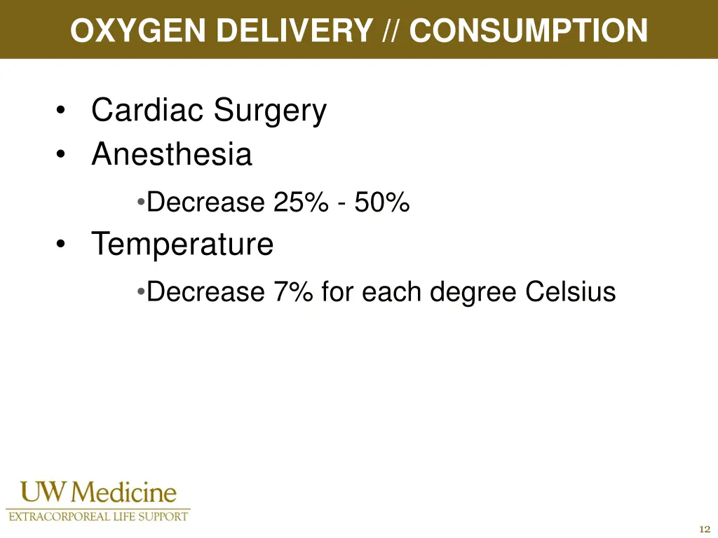 oxygen delivery consumption 1