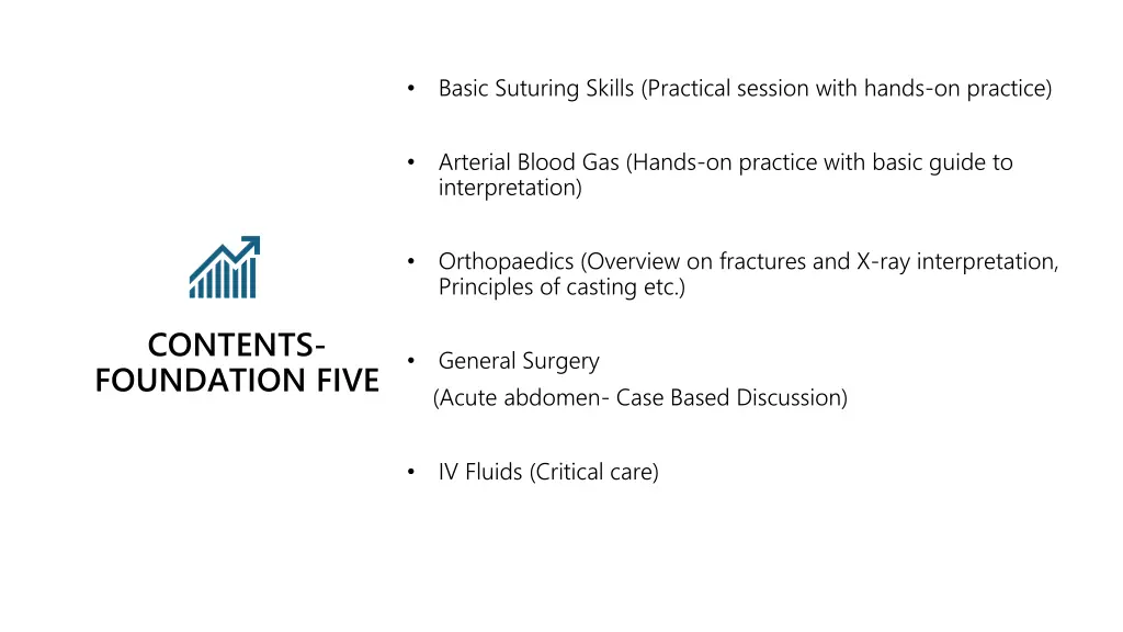 basic suturing skills practical session with