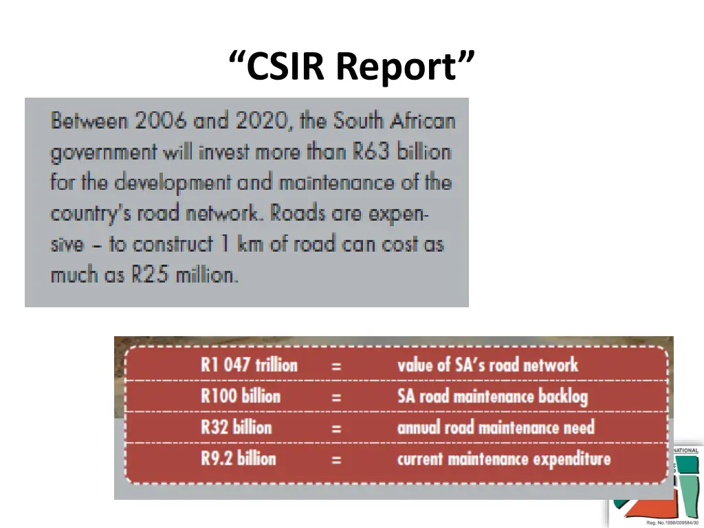 csir report 1