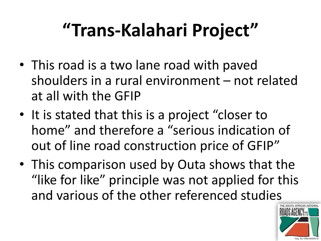 trans kalahari project