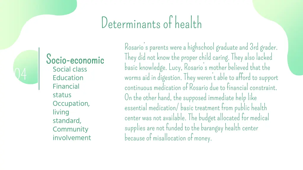 determinants of health 1