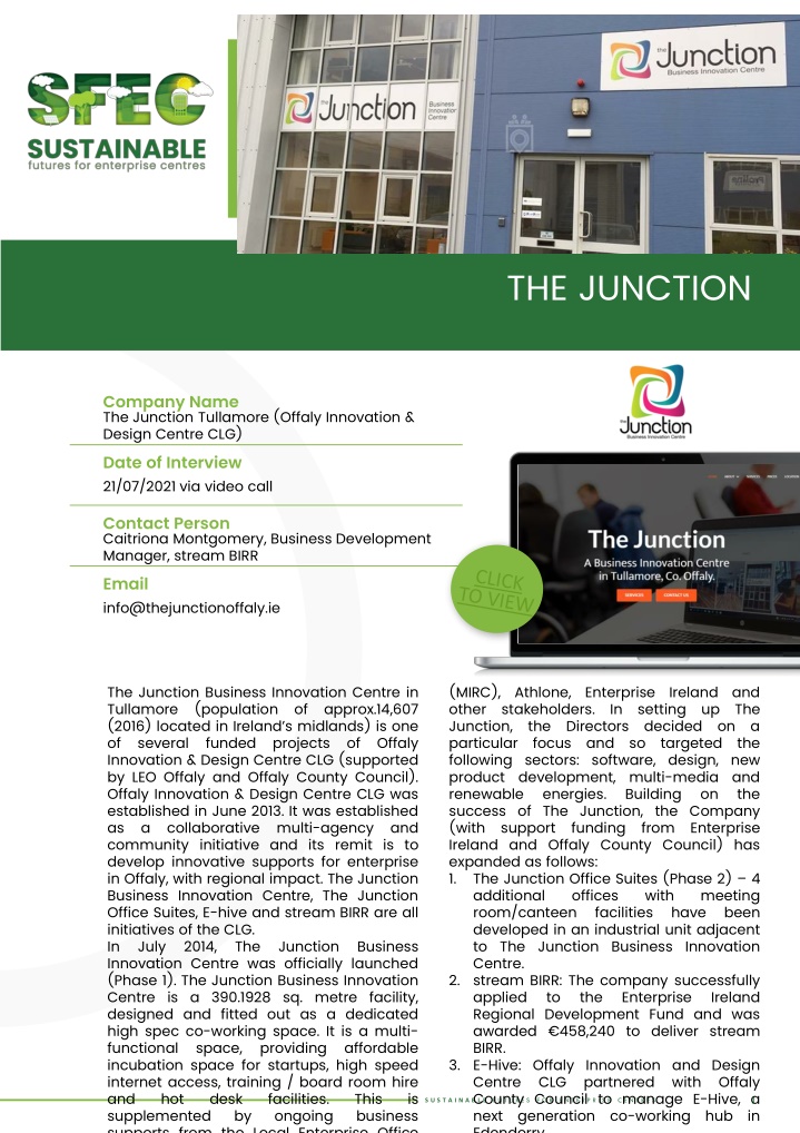 the junction