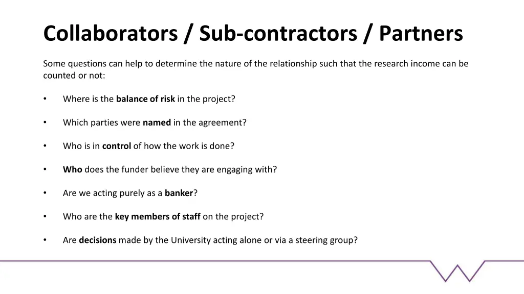 collaborators sub contractors partners 1