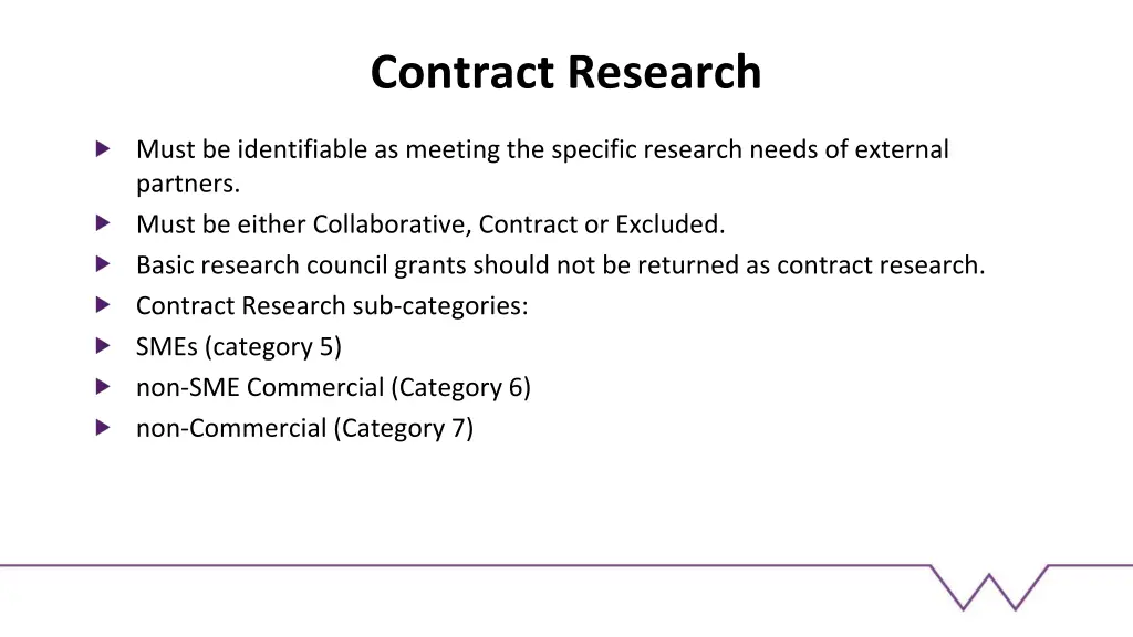 contract research