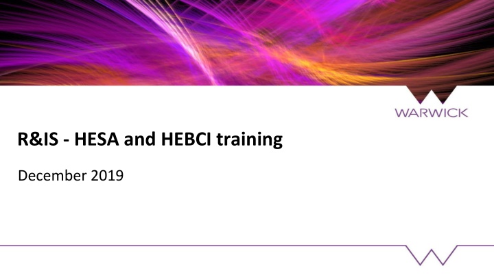 r is hesa and hebci training