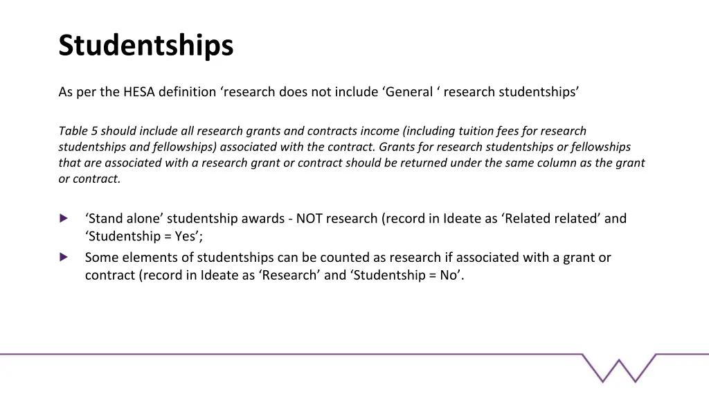 studentships