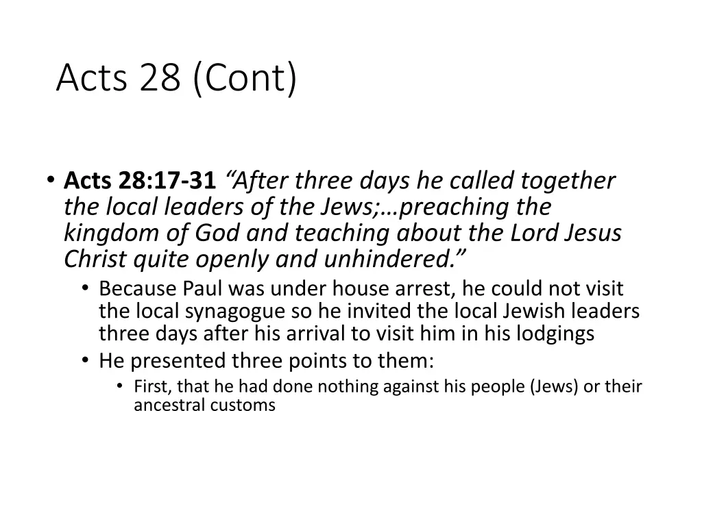 acts 28 cont 1