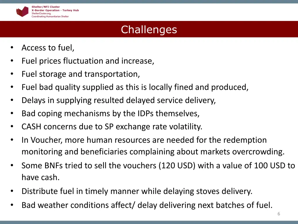 challenges