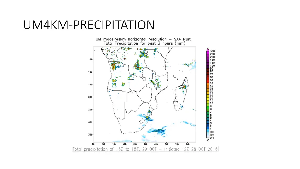 um4km precipitation