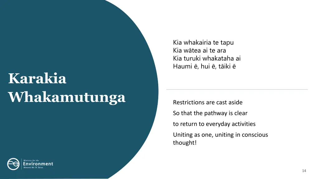 kia whakairia te tapu