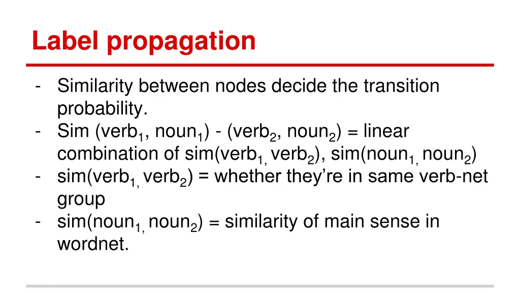 label propagation 1