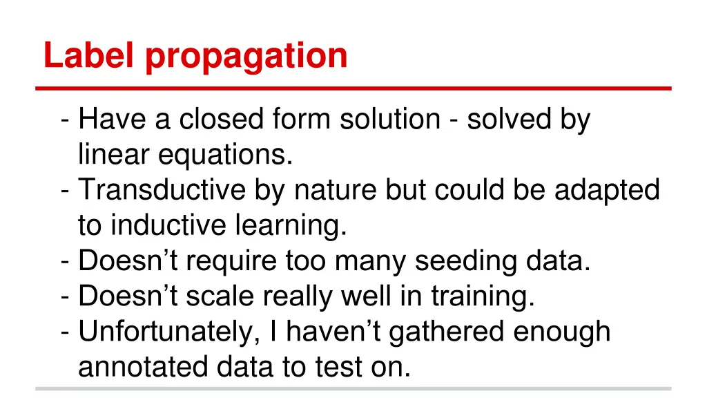 label propagation 2