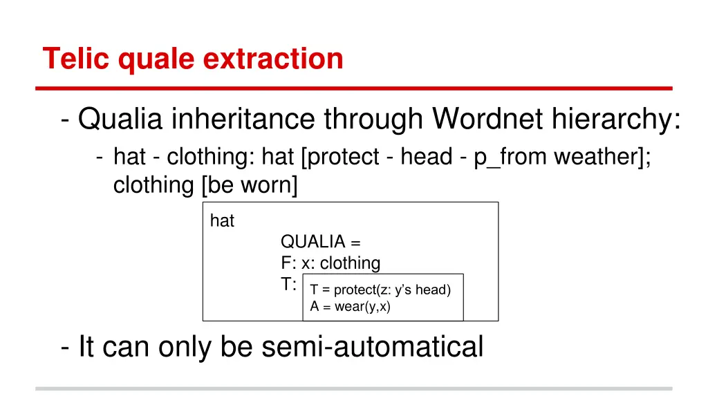 telic quale extraction 2