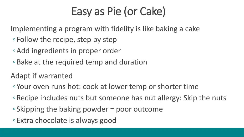 easy as pie or cake easy as pie or cake