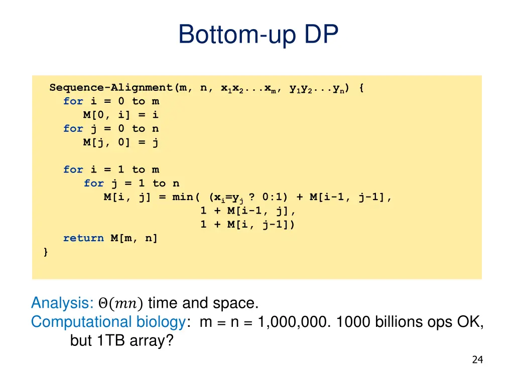 bottom up dp 1