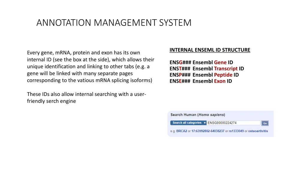 annotation management system