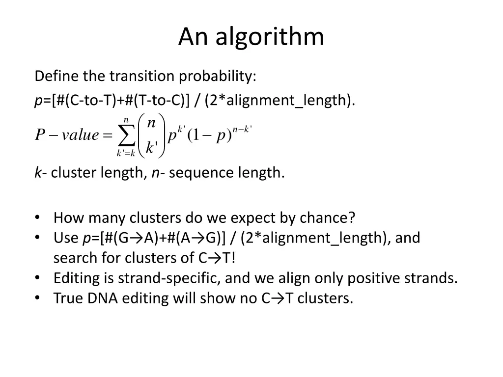 an algorithm 2