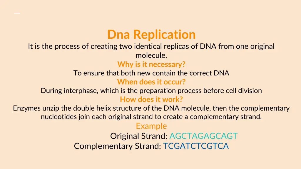 dna replication