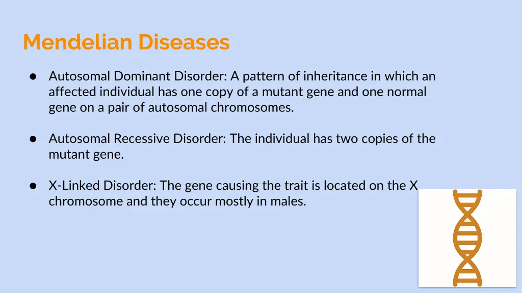 mendelian diseases