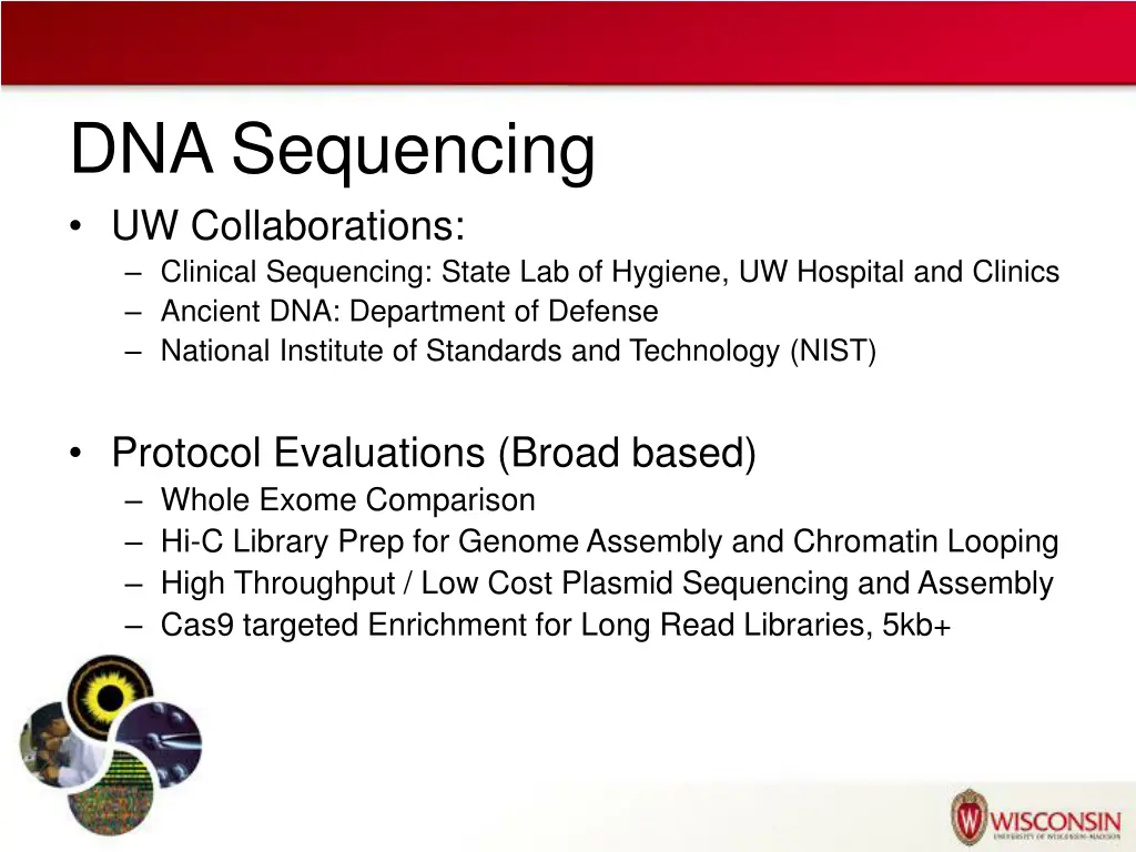 dna sequencing uw collaborations clinical