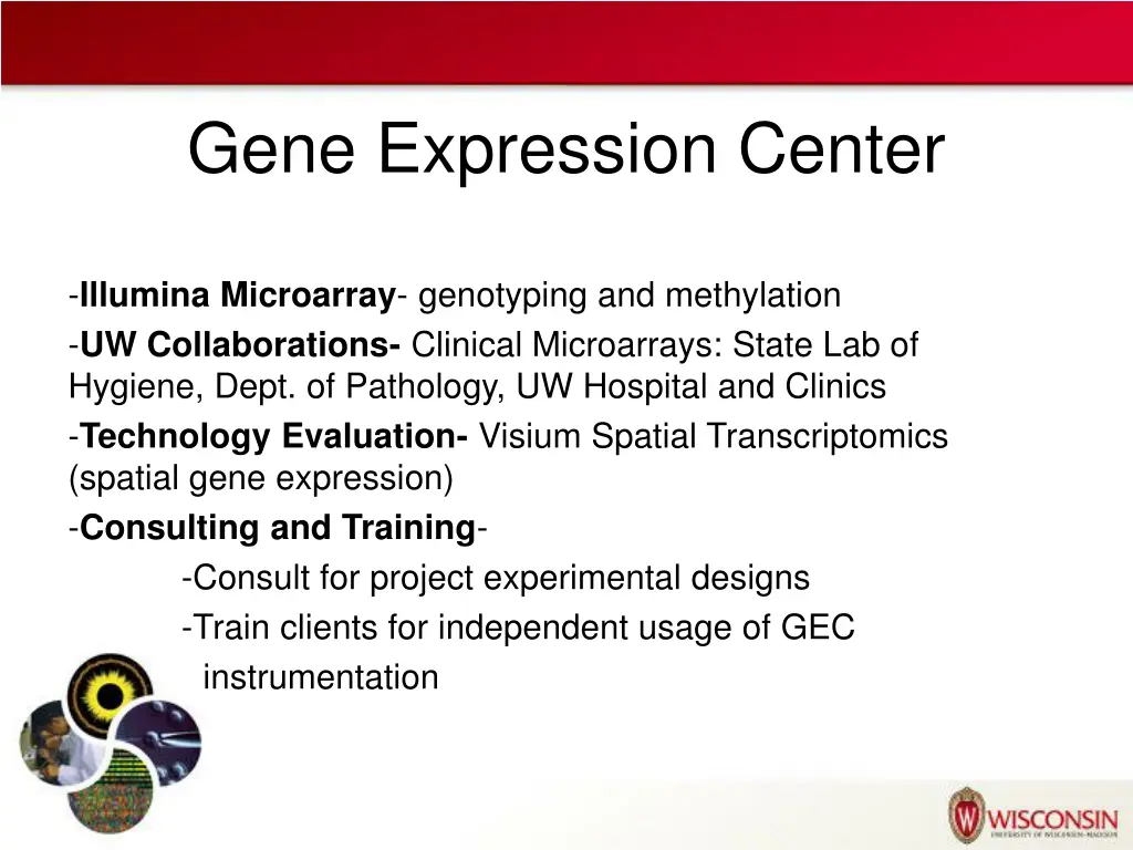 gene expression center