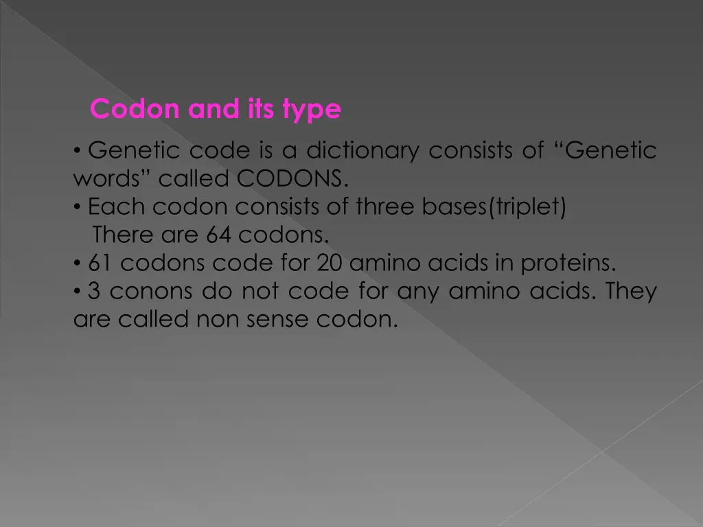 codon and its type genetic code is a dictionary