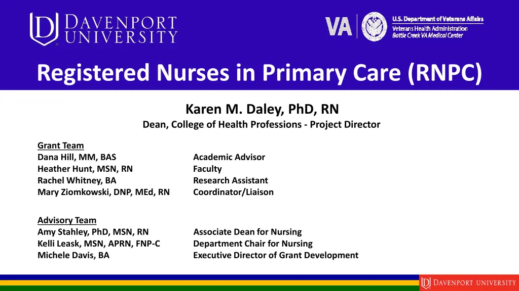 registered nurses in primary care rnpc