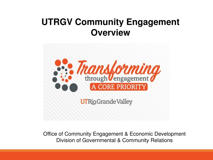 utrgv community engagement overview