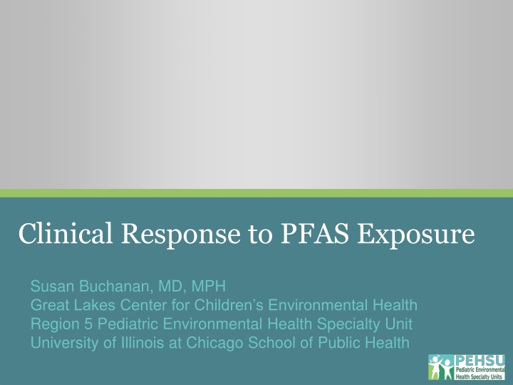 clinical response to pfas exposure