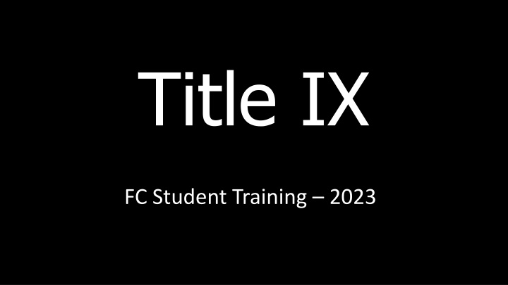 title ix