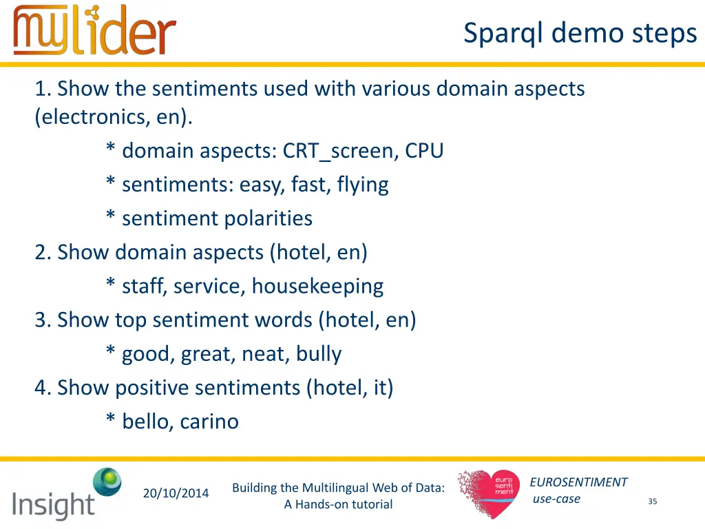 sparql demo steps