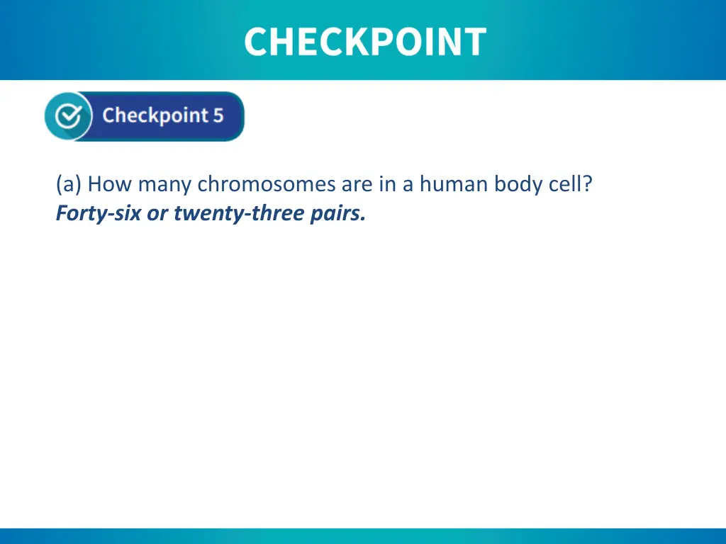 a how many chromosomes are in a human body cell