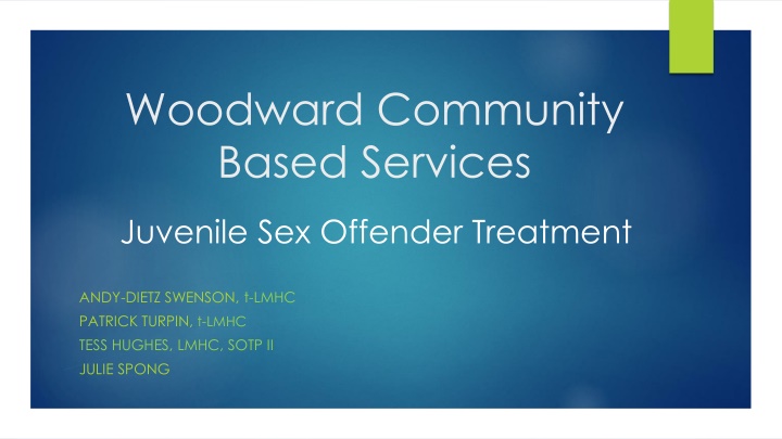 woodward community based services