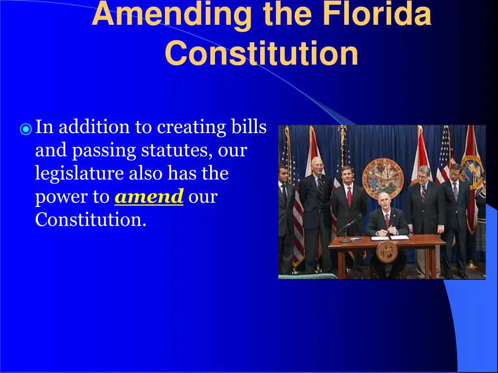 amending the florida constitution