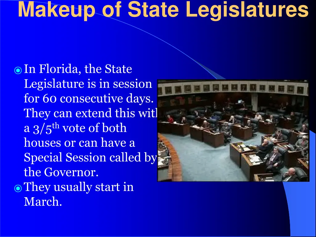 makeup of state legislatures 2