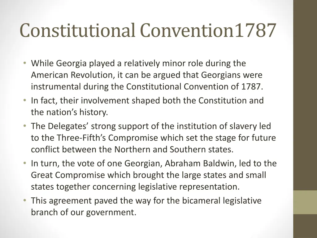 constitutional convention1787