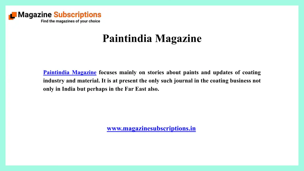 paintindia magazine