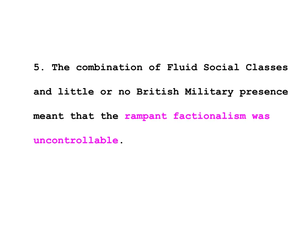 5 the combination of fluid social classes