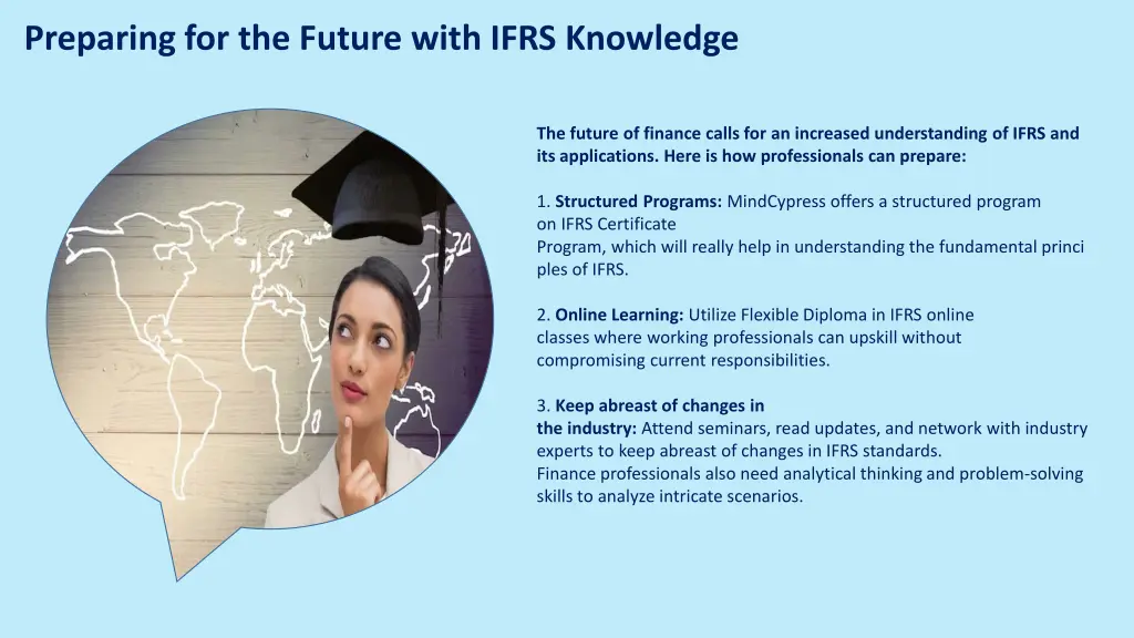 preparing for the future with ifrs knowledge